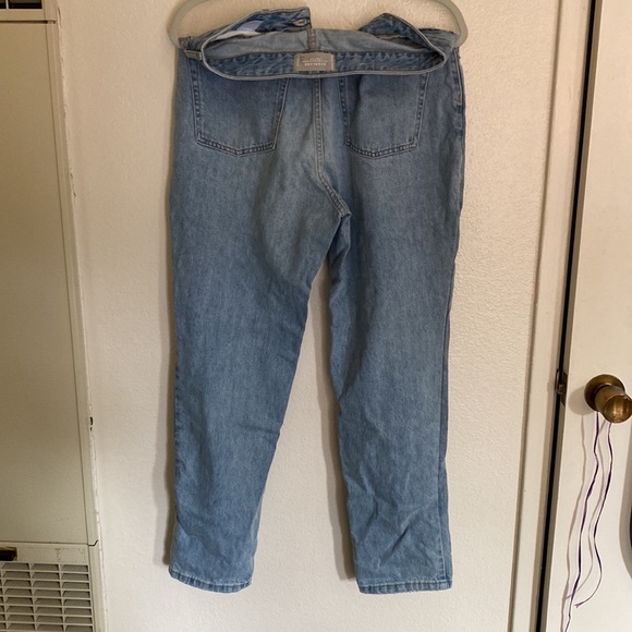 Everlane Curvy 90s cheeky patchwork jeans - Picture 4 of 5